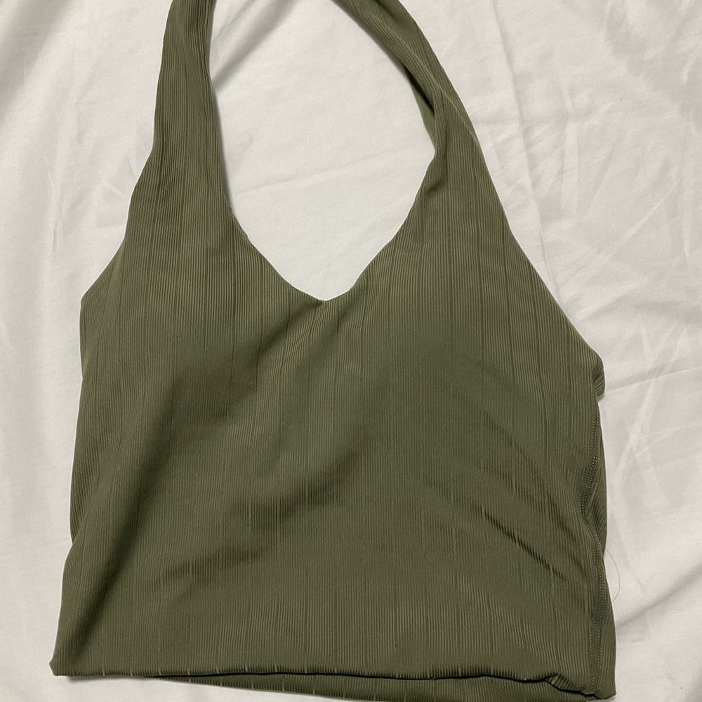 Klassy network halter top